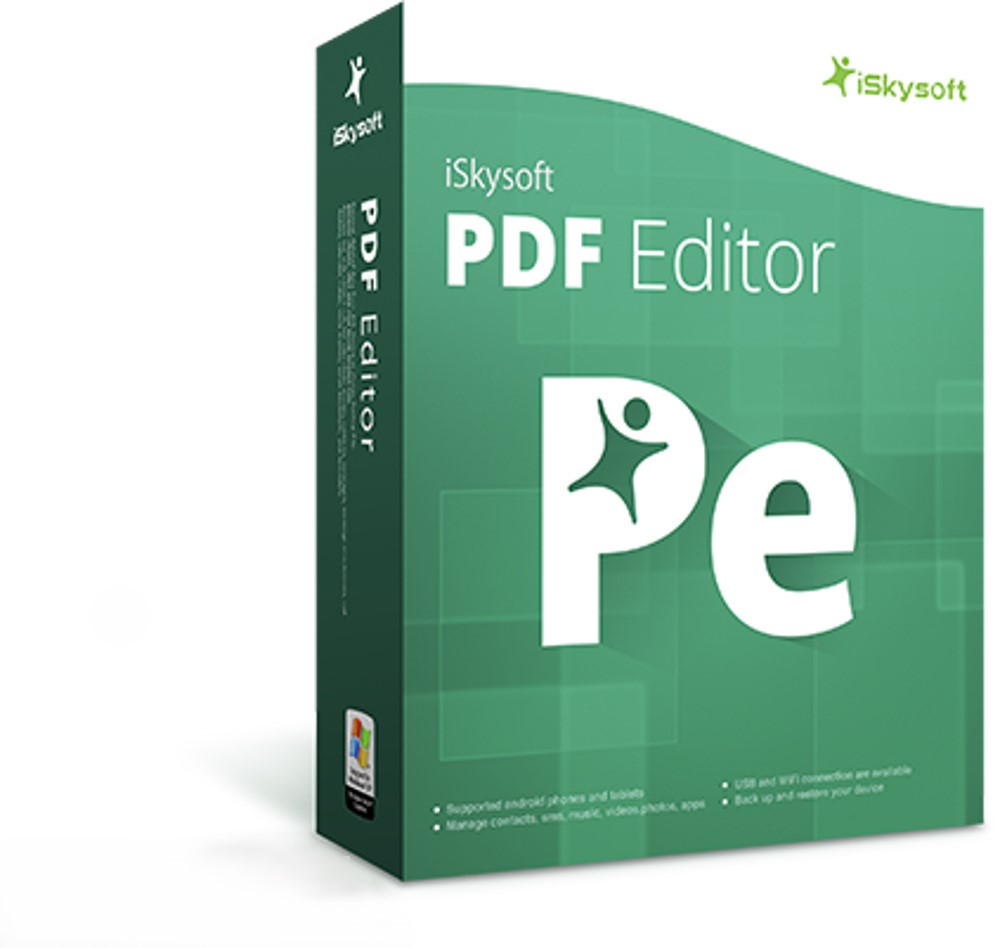 iSkysoft PDF editor