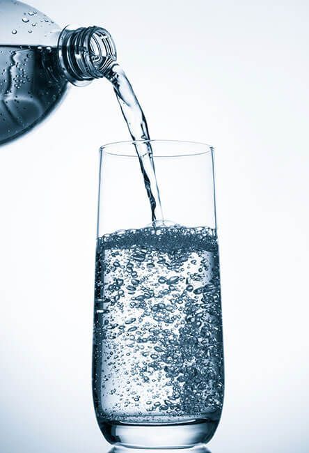 carbonated or sparkling water